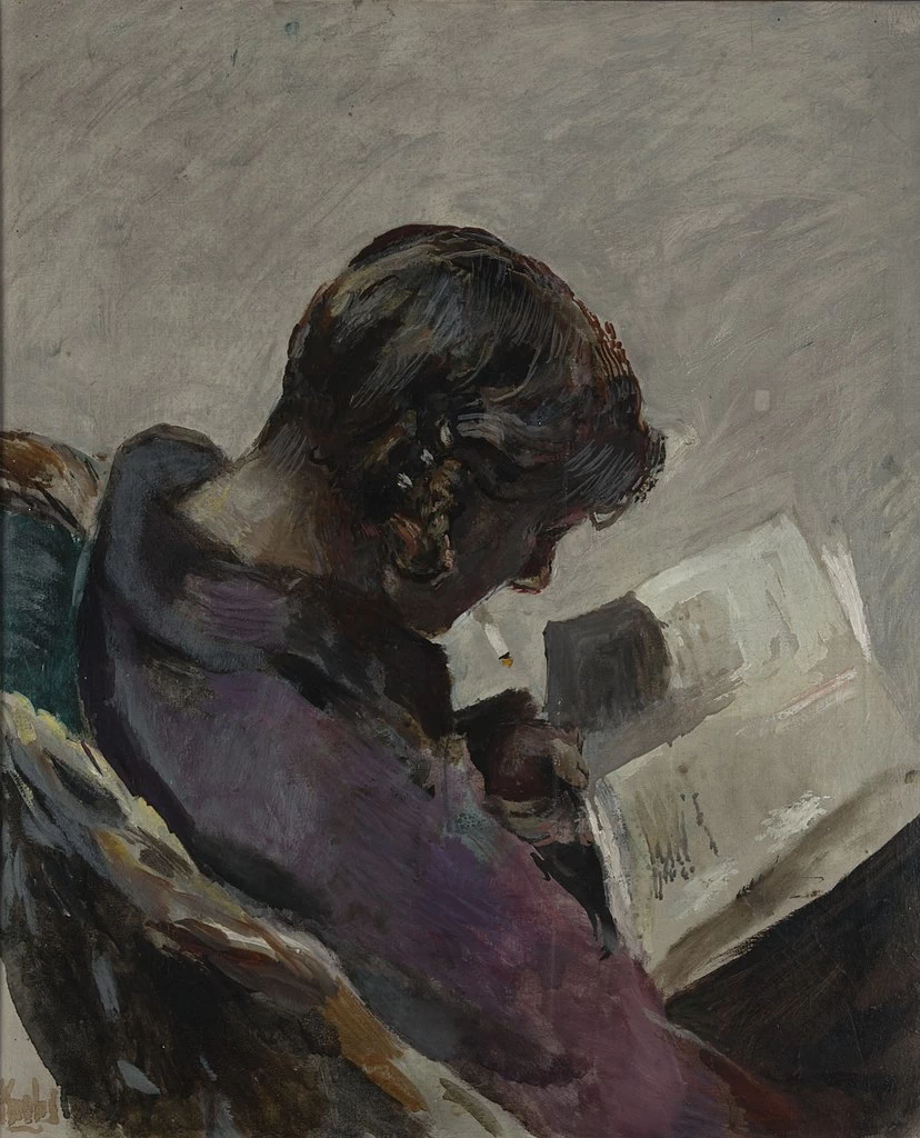 Ragazza che legge - Museo d'arte di Stavanger